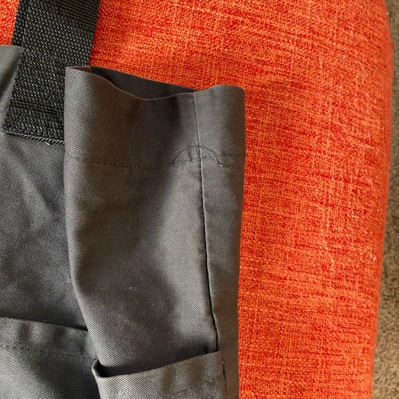 RARE VTG 80’s 90’s ESPRIT Sportiv Large Black Tote Bag Gym Shopper Market Logo - Picture 11 of 11